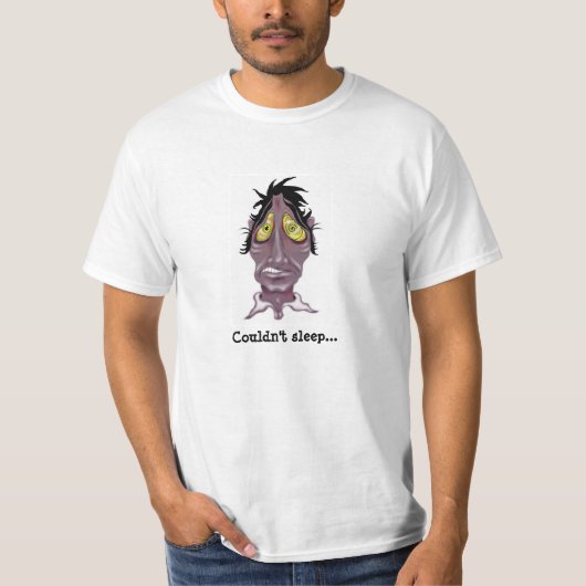 塵のバニーのTシャツの人 Tシャツ (正面)