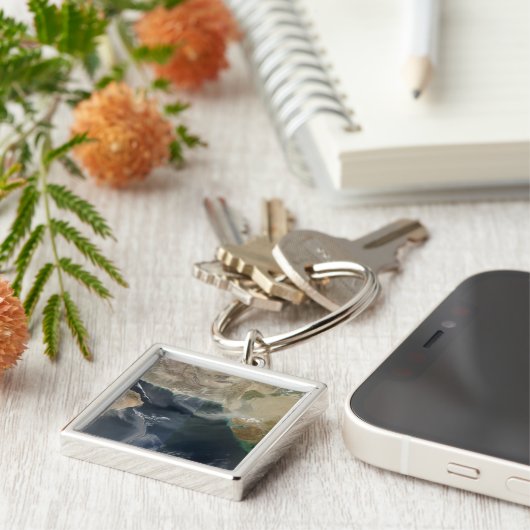 塵の嵐 キーホルダー (側面)