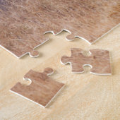 塵のBathtingのアメリカ野牛のBullの野性生物のパズル ジグソーパズル (側面)