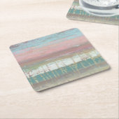 塵を払われた地平線 スクエアペーパーコースター (アングル)