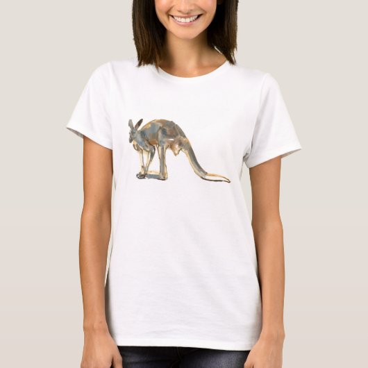 塵を払われる黄土 Tシャツ (正面)