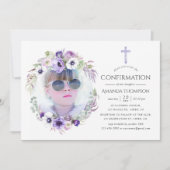 塵バイオレットフローラ確認 招待状 (正面)