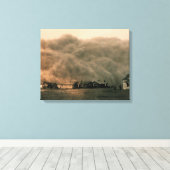 塵嵐 キャンバスプリント (インサイチュ (ウッドフロア))