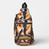 『塵雲の決戦 – ピッチャーの怒り』 スリングバッグ (正面)