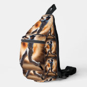 『塵雲の決戦 – ピッチャーの怒り』 スリングバッグ (右コーナー)