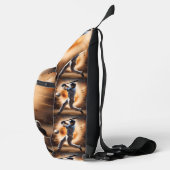 『塵雲の決戦 – ピッチャーの怒り』 スリングバッグ (右)