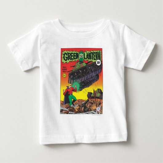 塹壕の中のグリーンランタン ベビーTシャツ (正面)
