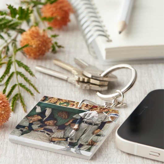 塹壕 キーホルダー (正面右)