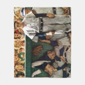 塹壕 フリースブランケット (正面)