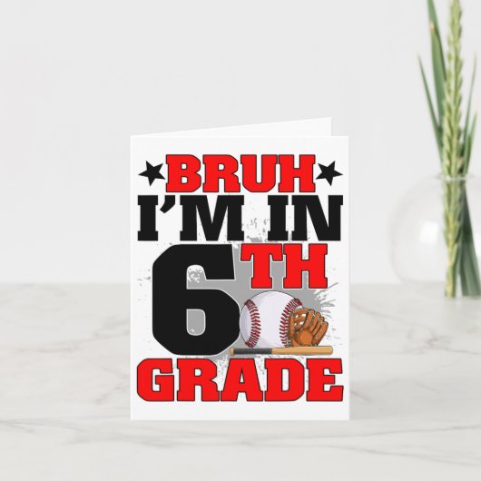 塾生 ６年生 野球ファン 学校に 戻る カード (正面)