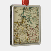 境界が輪郭付きのアイルランド メタルオーナメント (右)