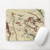 境界が輪郭付きの北米 マウスパッド (マウス)