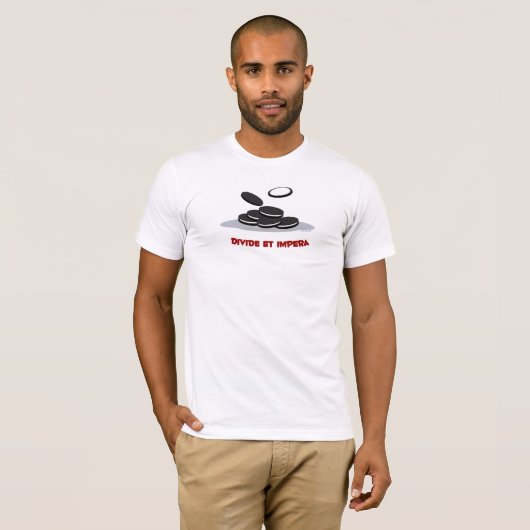 境界とImperaの大人のティー Tシャツ (正面フル)