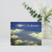 境界なし青い空 ポストカード (スタンド正面)