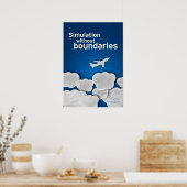 境界のないシミュレーション ポスター (キッチン)