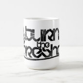 境界のコーヒー・マグを燃やして下さい コーヒーマグカップ (中央)