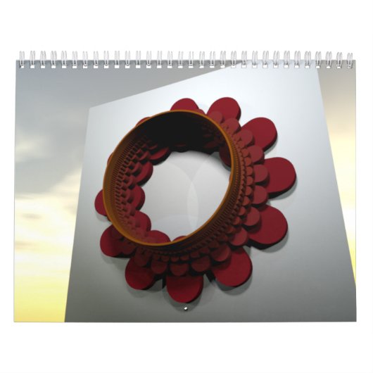 境界のデザイン カレンダー (カバー)