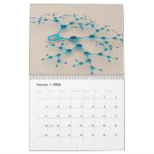 境界のデザイン カレンダー (1月 2026)