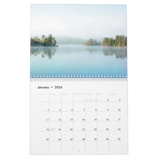 境界はカヌー区域の荒野に2010年のCalenda水をまきます カレンダー (1月 2026)