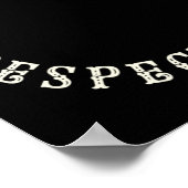 境界は彼らを尊重ステッカー ポスター (角)