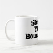 境界を広げる コーヒーマグカップ (左)