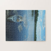 境界カヌーをこぐことはv.1に水をまきます ジグソーパズル (横)