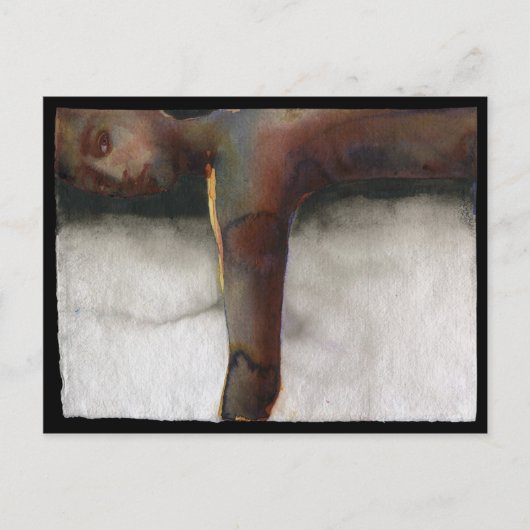 境界ビーチ姿3 ポストカード (正面)