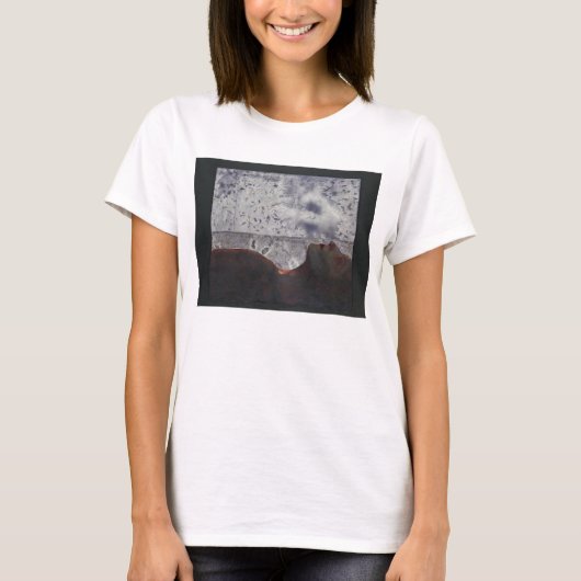 境界ビーチ1 Tシャツ (正面)