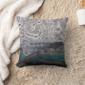 境界ビーチ2 クッション (ブランケット)