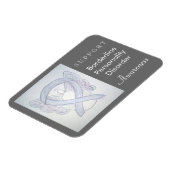 境界性人格障害リボン磁石 マグネット (左側)