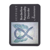 境界性人格障害認識度磁石 マグネット (縦)