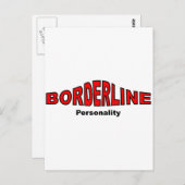 境界性人格障害 ポストカード (正面/裏面)