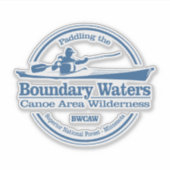 境界水域CAW (SK) シール (正面)