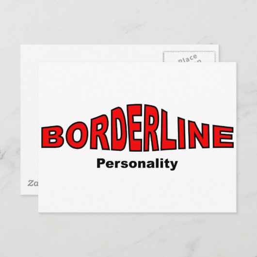 境界線の人格異障害 ポストカード (正面/裏面)