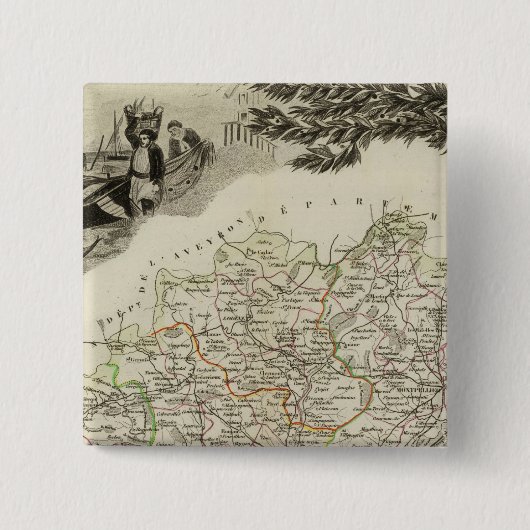 境界 缶バッジ (正面)