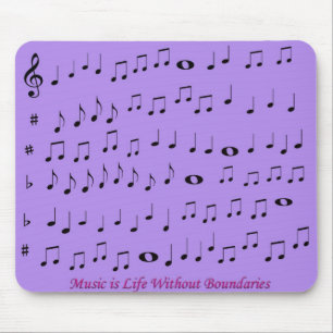 境界mousepadのない音楽 マウスパッド