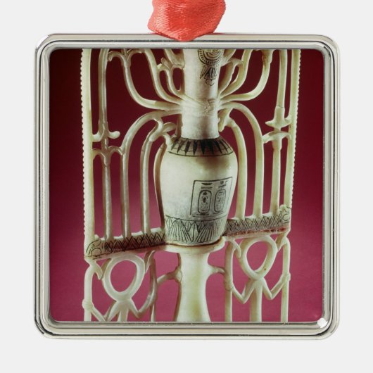 墓からの花のunguentの瓶、の メタルオーナメント (正面)