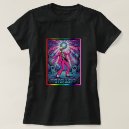 墓からグルーヴへ、彼の動きは格別。 Tシャツ