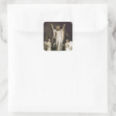 墓での復活 スクエアシール (バッグ)