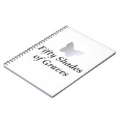 墓のノートの50の陰 ノートブック (左側)