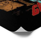 墓の入り組んだ虫歯の生き物の向こう側のチューパクラ ポスター (角)