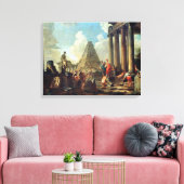墓の前にアレクサンデル素晴らし三世 キャンバスプリント (インサイチュ (リビング))