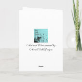 墓の天使/芸術 – 復活祭 シーズンカード (裏面)