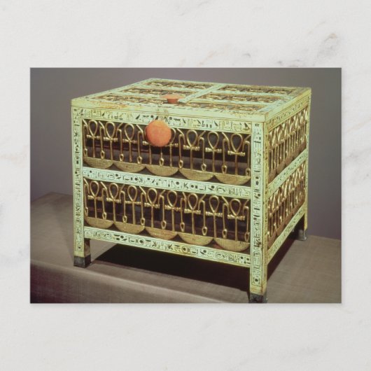 墓の宝庫からの棺 ポストカード (正面)