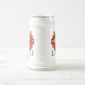墓の家紋 ビールジョッキ (中央)