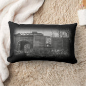 墓の廃墟を受け取る ランバークッション (ブランケット)