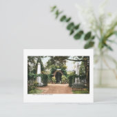 墓の社長ジョージ・ワシントン山バーノン ポストカード (スタンド正面)