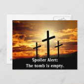 墓は空っぽだ ポストカード (正面/裏面)