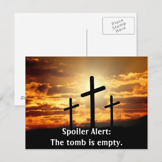 墓は空っぽだ ポストカード (正面/裏面)