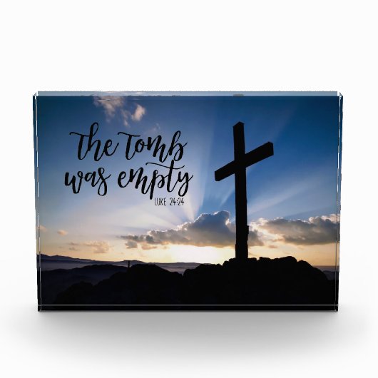 墓は空の写真のブロックだった フォトブロック (正面)